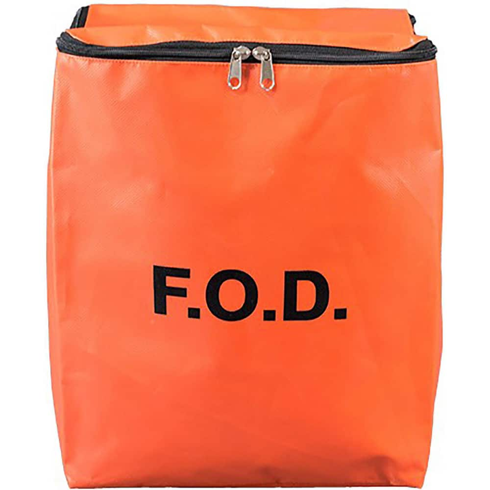 Tool Bags & Tool Totes; Closure Type: Zipper; Material: Vinyl; Overall Width: 12; Overall Depth: 10 in; Overall Height: 16 in; Color: Orange; Number Of Pockets: 1.000