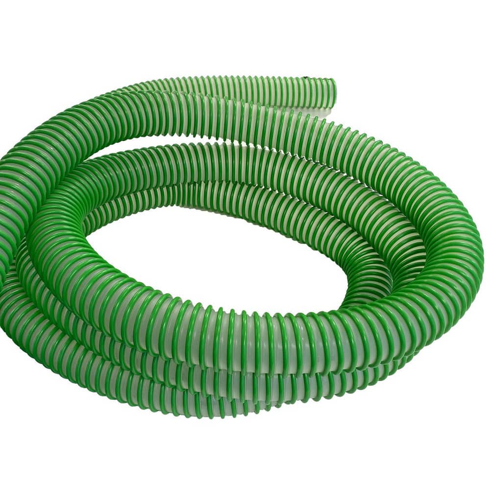 Vacuum Cleaner Attachments & Hose; Hose Diameter: 2 in; Hose Length: 20 ft; Compatible Vacuum Type: Industrial Vacuum; Color: Green; Hose Type: Anti-Static; Stretchable; FDA Food Grade; Hose Length (Feet): 20 ft; Color: Green; Hose Length (mm): 20 ft; Hos