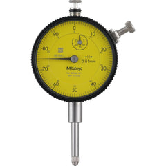 Dial Drop Indicators; Back Type: Lug; Indicator Style: Lever; Bearing Type: Plain; Base Mount Type: Clamp-on