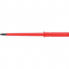 Specialty Screwdriver Bits; Type: Pozidriv Bit; Insulated Screwdriver Blade; Style: Insulated; Overall Length Range: 5″ and Longer; Drive Size (mm): 9.0; Point Size: 1; Overall Length (mm): 154; Overall Length (Decimal Inch): 6.0600; Drive Type: Hex; Numb