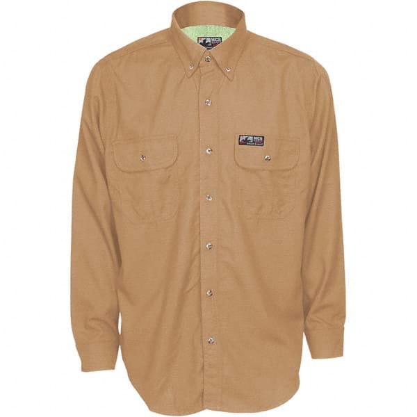 MCR Safety - Shirts Garment Style: Button Down Garment Type: Flame Resistant/Retardant - Makers Industrial Supply