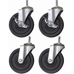 ALERA - Standard Casters Mount: Stem Style: Grip Ring - Makers Industrial Supply