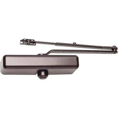 Falcon - Manual Dampers Type: Regular Arm Closer Body Length: 13.6 (Decimal Inch) - Makers Industrial Supply