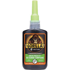 GorillaPro - 50 mL Bottle, Green, Press Fit Retaining Compound - Makers Industrial Supply