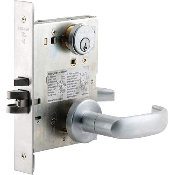 Schlage - Lever Locksets Type: Storeroom Door Thickness: 1-3/4 - Makers Industrial Supply