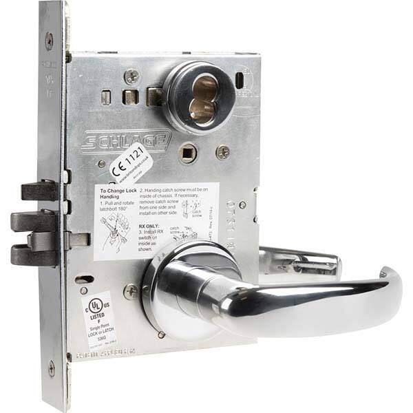 Schlage - Lever Locksets Type: Office Door Thickness: 1-3/4 - Makers Industrial Supply