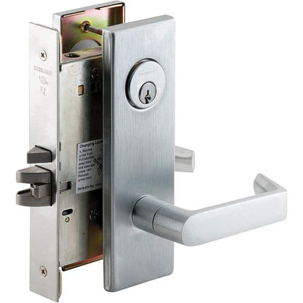 Schlage - Lever Locksets Type: Entry Door Thickness: 1-3/4 - Makers Industrial Supply