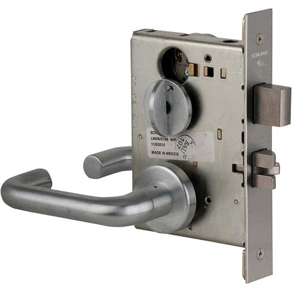 Schlage - Lever Locksets Type: Entry Door Thickness: 1-3/4 - Makers Industrial Supply