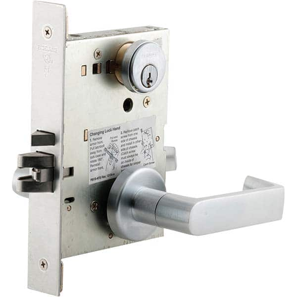 Schlage - Lever Locksets Type: Office Door Thickness: 1-3/4 - Makers Industrial Supply