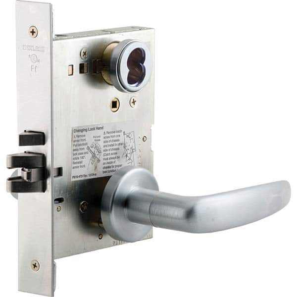 Schlage - Lever Locksets Type: Classroom Door Thickness: 1-3/4 - Makers Industrial Supply