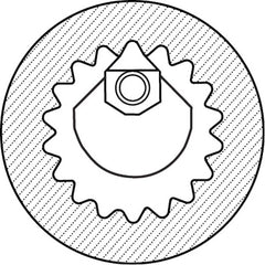 Indexable Broaching Toolholders; Nose Diameter (mm): 12.00; Overal Length (mm): 145.00; Projection Length (mm): 46.00; Shank Diameter (mm): 25.0000; Shank Length (mm): 90.000