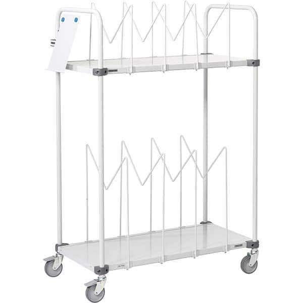 Highon Utility Cart: Epoxy Powder Coated Steel,Gray