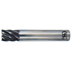 Corner Radius End Mill: 3/4″ Dia, 15/16″ LOC, 0.06″ Radius, 7 Flutes, Solid Carbide 3″ OAL, 3/4″ Shank Dia, 36 ° Helix, EXO Coated, Corner Radius End, Series VGM7