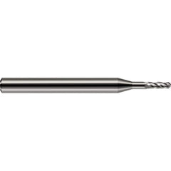 Harvey Tool - Ball End Mills; Mill Diameter (Inch): 1/4 ; Mill Diameter (Decimal Inch): 0.2500 ; Number of Flutes: 2 ; Length of Cut (Inch): 3/4 ; Length of Cut (Decimal Inch): 0.7500 ; Material: Solid Carbide - Exact Industrial Supply