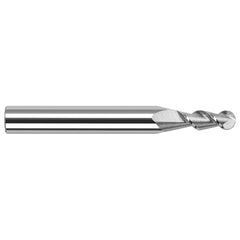 Harvey Tool - Ball End Mills; Mill Diameter (mm): 1.20 ; Mill Diameter (Inch): 3/64 ; Mill Diameter (Decimal Inch): 0.0470 ; Number of Flutes: 2 ; Length of Cut (Decimal Inch): 0.1410 ; Material: Solid Carbide - Exact Industrial Supply