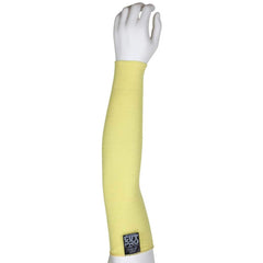 MCR Safety - Sleeves; Type: Cut Resistant; Sleeve ; Material: Aramid ; Thumb Hole: No ; Closures: Elastic Opening at Both Ends ; Length (Inch): 18 ; Size: Universal - Exact Industrial Supply