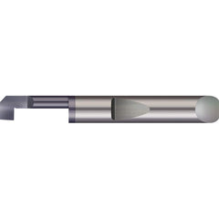 Micro 100 - Boring Bars; Minimum Bore Diameter (Decimal Inch): 0.4900 ; Maximum Bore Depth (Decimal Inch): 1.5000 ; Maximum Bore Depth (Inch): 1-1/2 ; Material: Solid Carbide ; Boring Bar Type: Back Boring ; Shank Diameter (Decimal Inch): 0.5000 - Exact Industrial Supply