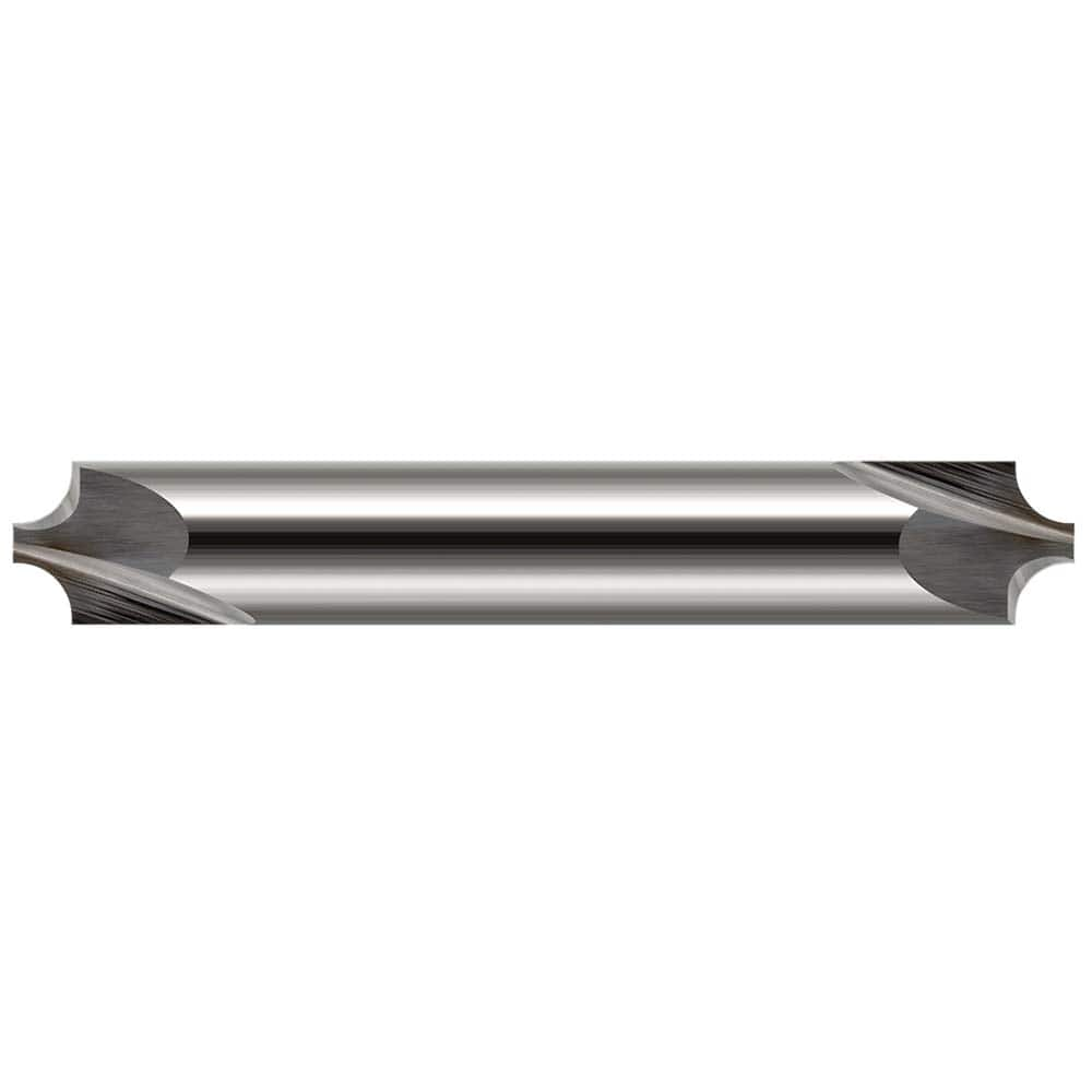 Harvey Tool - 1/64" Radius, 1/8" Diam, 2 Flute Solid Carbide Corner Rounding End Mill - Exact Industrial Supply