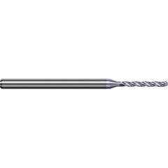 Harvey Tool - #43, 130° Point, Solid Carbide Micro Drill Bit - Exact Industrial Supply