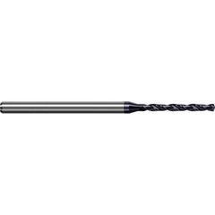 Harvey Tool - #46, 140° Point, Solid Carbide Micro Drill Bit - Exact Industrial Supply