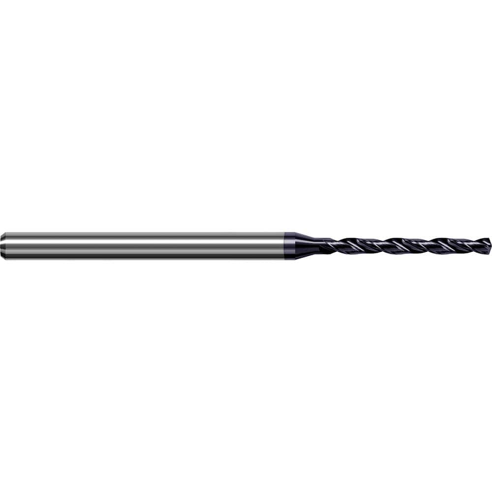 Harvey Tool - #52, 140° Point, Solid Carbide Micro Drill Bit - Exact Industrial Supply