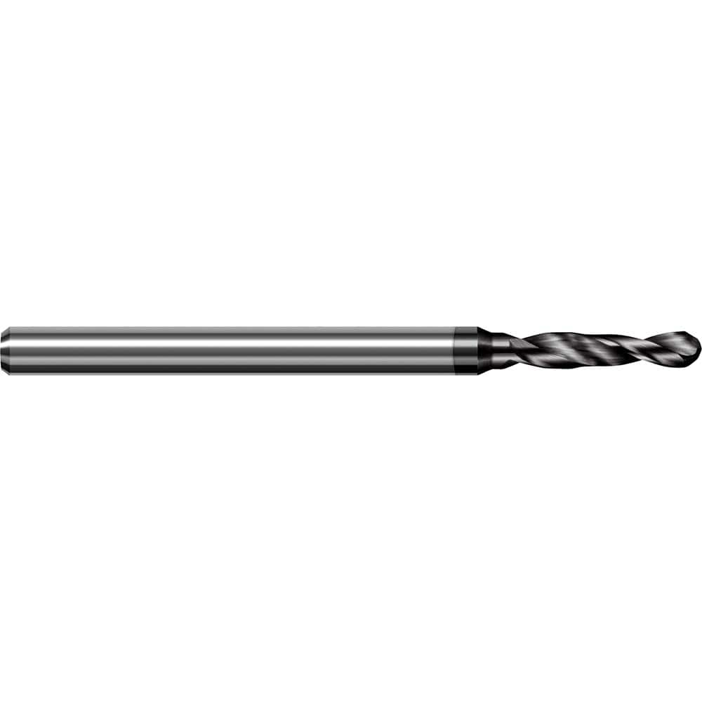 Harvey Tool - 7/64", 130° Point, Solid Carbide Micro Drill Bit - Exact Industrial Supply