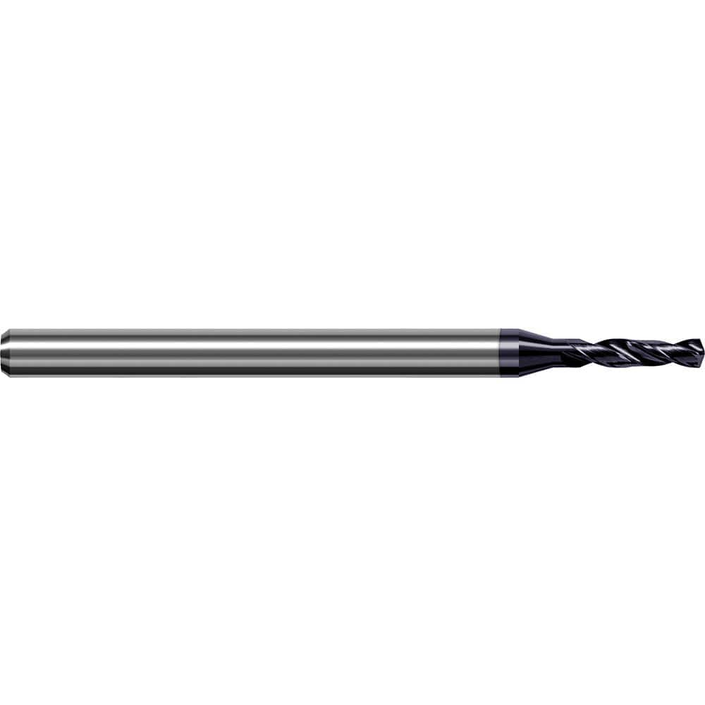 Harvey Tool - 0.559mm, 140° Point, Solid Carbide Micro Drill Bit - Exact Industrial Supply