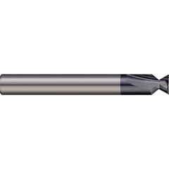 Harvey Tool - 20° 3/16" Cut Diam, 3/16" Cut Width, Solid Carbide Dovetail Cutter - Exact Industrial Supply