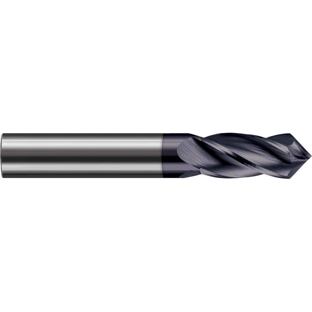 Harvey Tool - Drill Mills; Material: Solid Carbide ; Mill Diameter (Inch): 3/8 ; Mill Diameter (Decimal Inch): 0.3750 ; Shank Diameter (Inch): 3/8 ; Shank Diameter (Decimal Inch): 0.3750 ; Length of Cut (Inch): 7/8 - Exact Industrial Supply