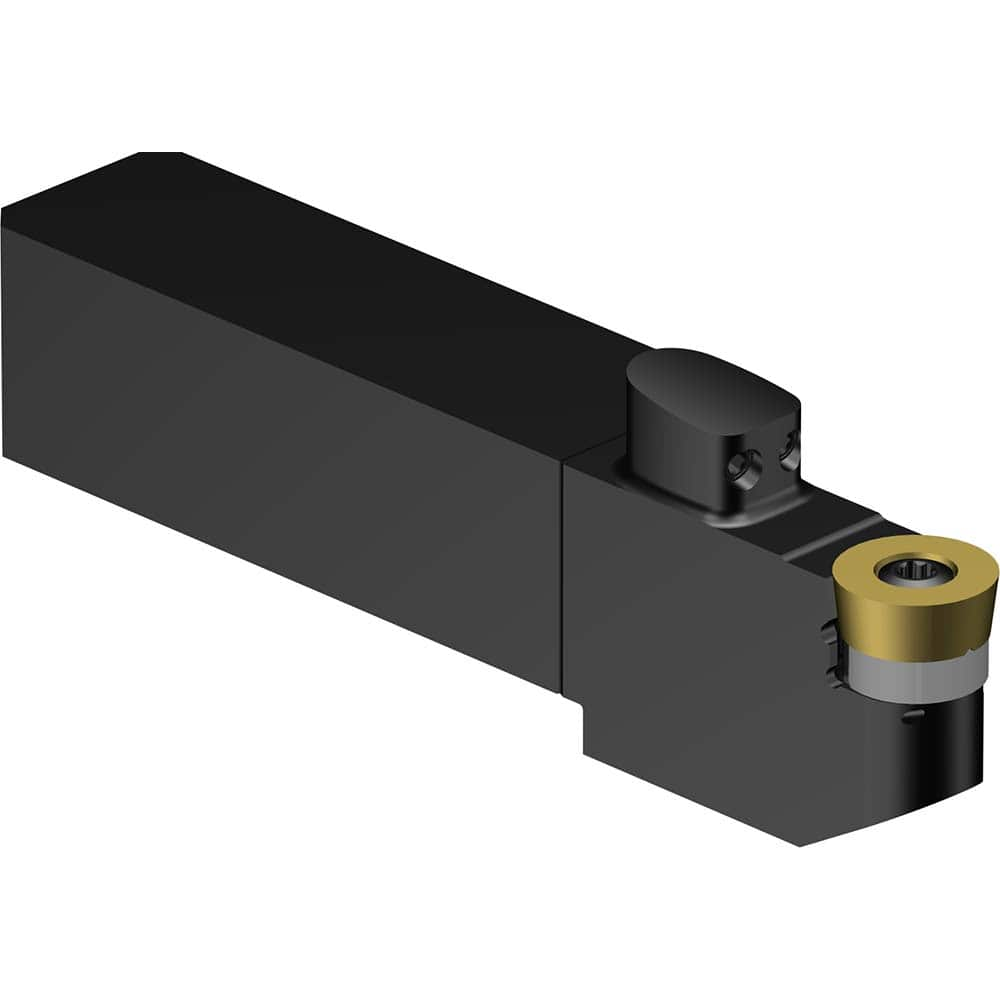 LH QS-SRDC 0° Neutral Rake Indexable Turning Toolholder 25mm x 25mm Shank, Takes RCMT Inserts