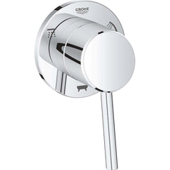 Grohe - Tub & Shower Faucets; Type: Valve Only Trim kit ; Style: Concetto ; Design: 3-Way ; Material: Metal ; Handle Type: Lever ; Handle Material: Metal - Exact Industrial Supply