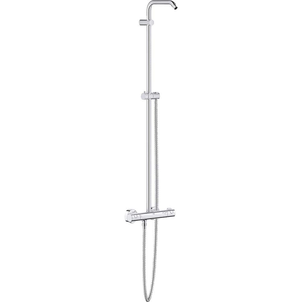 Grohe - Tub & Shower Faucets; Type: Shower System ; Style: New Tempesta ; Design: Assembled Package ; Material: Metal ; Handle Type: Knob ; Handle Material: Metal - Exact Industrial Supply