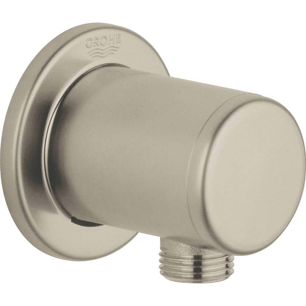 Grohe - Tub & Shower Faucets; Type: Wall Union ; Style: Relexa ; Design: True Union Ball Check ; Material: Metal ; Handle Type: No Handle ; Handle Material: Non-Metallic - Exact Industrial Supply