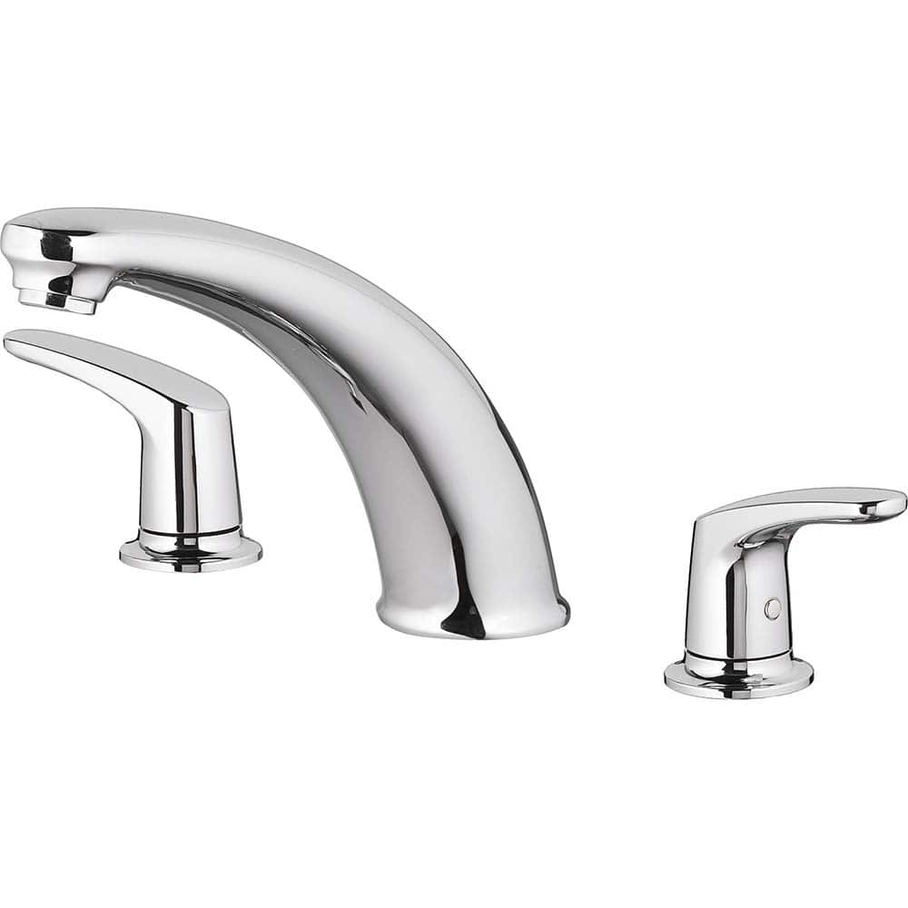 American Standard - Tub & Shower Faucets; Type: Tub faucet ; Style: Colony Pro ; Design: Ceramic Mixing Cartridge ; Material: Brass ; Handle Type: Lever ; Handle Material: Metal - Exact Industrial Supply