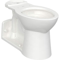 American Standard - Toilets; Type: Wall-Hung Bowl Only ; Bowl Shape: Elongated ; Mounting Style: Floor ; Gallons Per Flush: 1.28 ; Overall Height: 17 ; Overall Width: 14 - Exact Industrial Supply