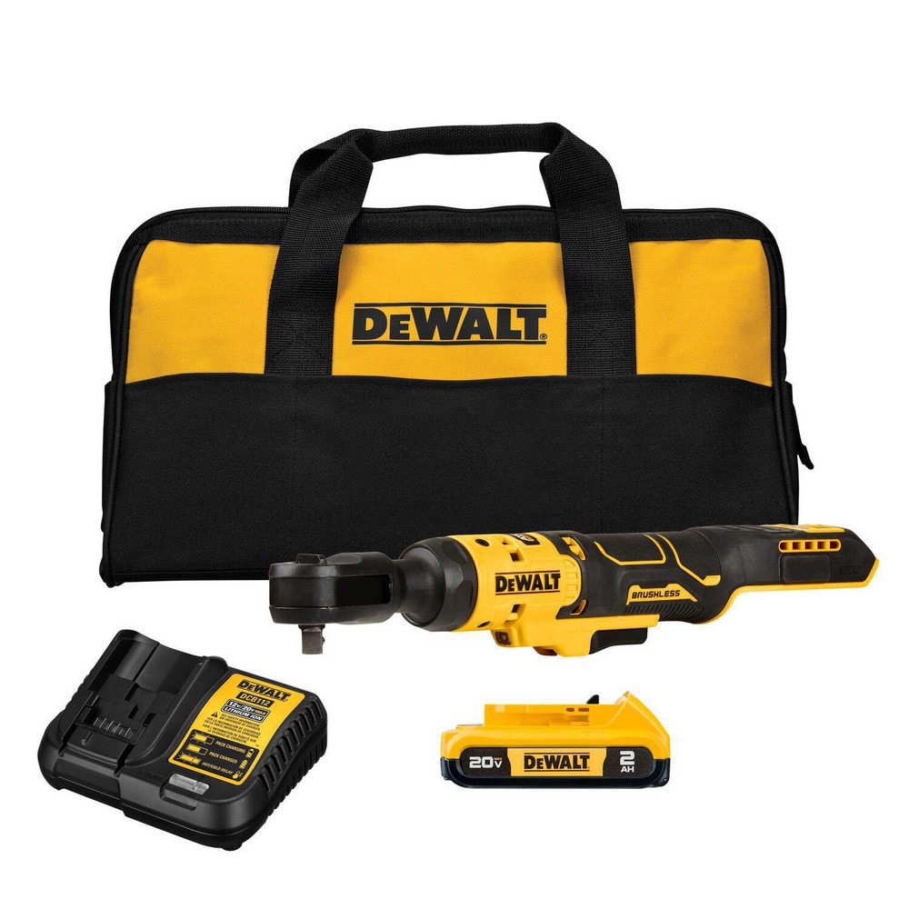 Cordless Impact Wrench: 20V, 3/8″ Drive, 250 RPM 1 20V MAX Battery Included, Charger Included