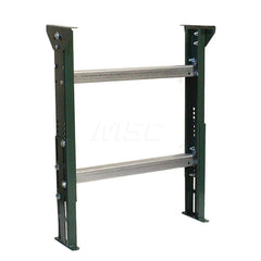 Conveyor Accessories; Type: H Stand; Width (Inch): 23; For Use With: Conveyor of 4″ channel frames and 21″ BF channel frames; Overall Height: 37.2500 in; Material: Steel; Overall Length (Inch): 8.00; Length: 8.00; Overall Length: 8.00; Accessory Type: H S