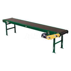 Motorized Conveyors; Type: Slider Bed Box Frame; Belt Width (Inch): 30.0000; Centerline Distance (Inch): 17.250; Shape: Straight; Length (Feet): 21; Additional Information: Assembly Required; Bed Width (Decimal Inch): 34.5000