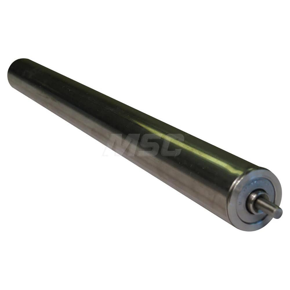 Roller Skids; Roller Material: Stainless Steel; Load Capacity: 75; Color: Chrome; Finish: Natural; Compatible Surface Type: Smooth; Roller Length: 13.0000 in; Roller Width: 1.3750; Roller Height: 1.375 in; Roller Diameter: 1.3750; Overall Height: 1.375 in