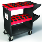 48 Slot - HSK 63A Toolscoot Cart - Makers Industrial Supply