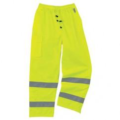 8915 M LIME SUP CLASS E RAIN PANTS - Makers Industrial Supply