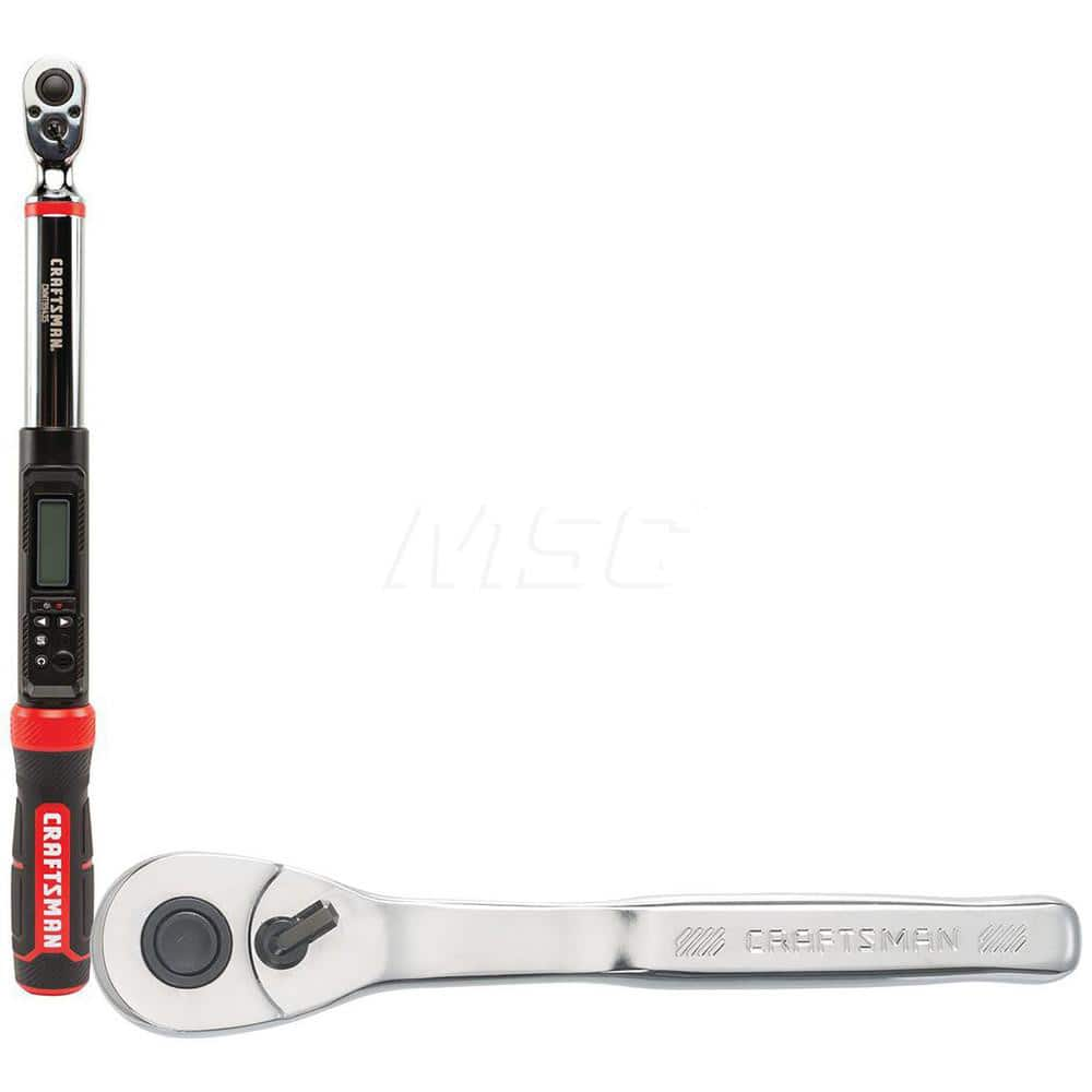 Digital Torque Wrench: 3/8″ Square Drive, Inch 100 Nm