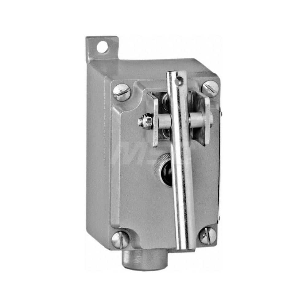 Garage Door Hardware; Type: Ceiling Pull Switch, NEMA 7 & 9, Explonsion Proof ; For Use With: Commercial Doors; Commercial Gate Openers; Material: Metal; Overall Length: 4.50; Overall Width: 6; Overall Height: 4.625; Includes: Explonsion Proof Enclosure;