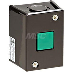 Garage Door Hardware; Type: Control Station, NEMA 1 Interior Use, Surface Mount; For Use With: Commercial Doors; Commercial Gate Openers; Material: Plastic; Metal; Overall Length: 1.81; Overall Width: 2; Overall Height: 2.875; Number of Buttons: 1; Length