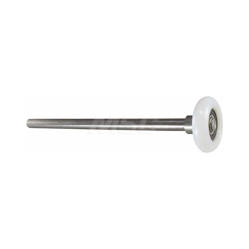 Garage Door Hardware; Type: Overhead Garage Door Roller; 2in. Stainless Steel Long Stem; Fits 2″ Overhead Garage Door Track; For Use With: Commercial Doors; Overhead Door; Material: Stainless Steel; Overall Length: 7.50; Includes: Pre-lubricated Sealed Ch