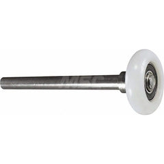 Garage Door Hardware; Type: Overhead Garage Door Roller; 2in. Stainless Steel Short Stem; Fits 2″ Overhead Garage Door Track; For Use With: Commercial Doors; Overhead Door; Material: Stainless Steel; Overall Length: 4.50; Includes: Pre-lubricated Sealed C