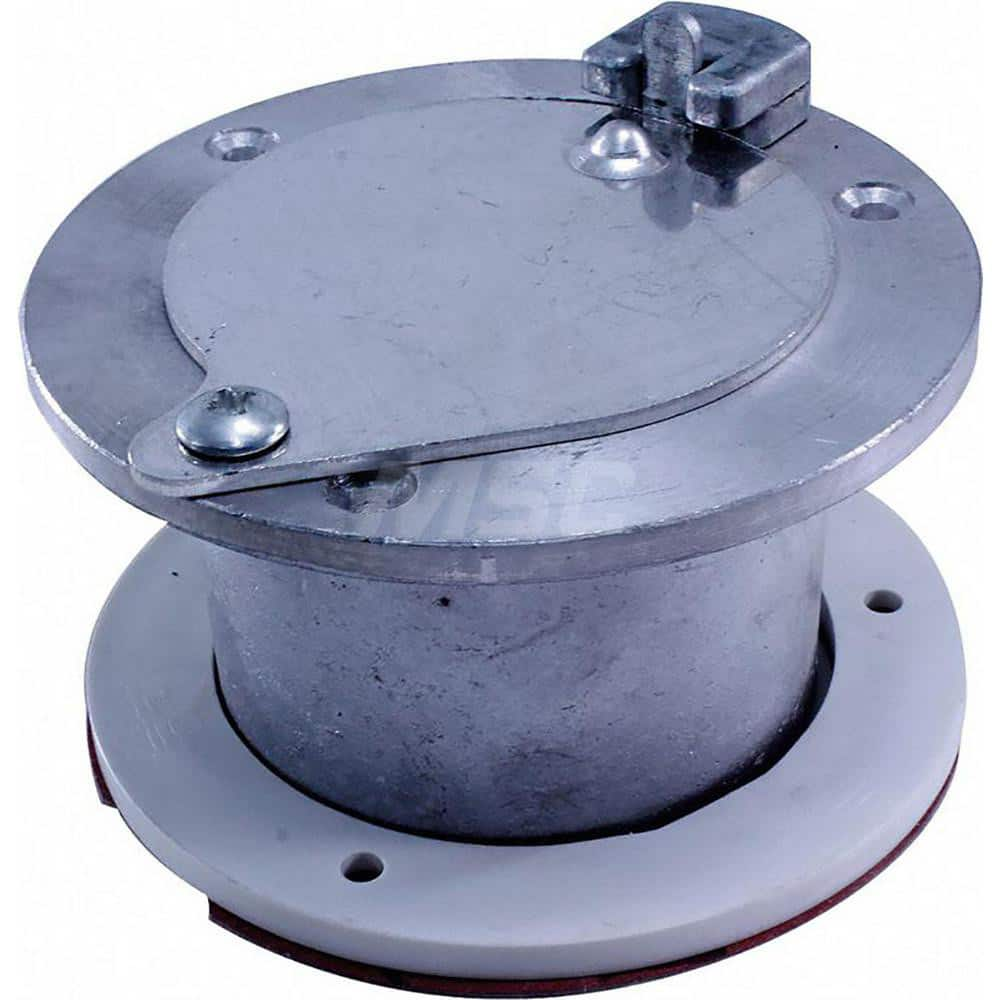 Garage Door Hardware; Type: Garage Door Exhaust Port; For Use With: Commercial Doors; Material: Aluminum; Hardware Diameter: 3; Includes: Latching Cover To Prevent Exposure To Weather & Pests, Back Plate & Mounting Hardware. 3 in. Barrel Projection for up