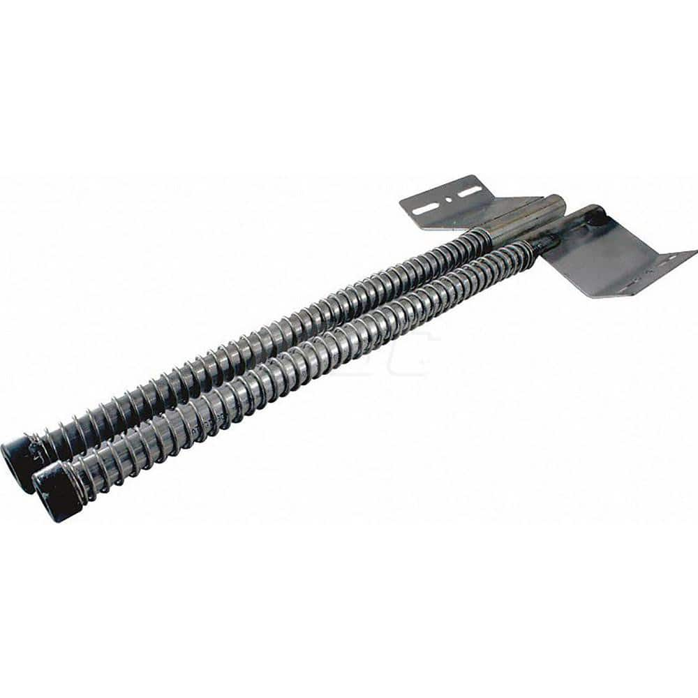 Garage Door Hardware; Type: Garage Door Pusher Spring; For Use With: Commercial Doors; Material: Steel; Spring Length: 15; Finish/Coating: Galvanized; Includes: Bracket with 3/8 in. Mounting Slots,; For Use With: Commercial Doors; Finish: Galvanized; Hard