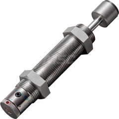 Standard-Duty Shock Absorber: 8 mm Rod Dia, 37 mm OD, 30 mm Stroke, M25 x 1.5 Thread 173 mm OAL, 33.2 lb Force