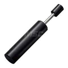 Light-Duty Shock Absorber: 2.4 mm Rod Dia, 10 mm OD, 12 mm Stroke 57 mm OAL, 3 lb Force